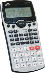 [ELIMINADO] Calculadora CIFRA | Científica SC-9200
