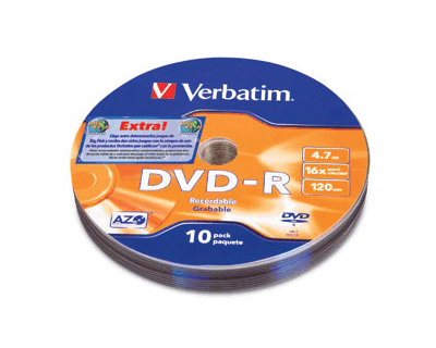 [ELIMINADO] DVD VERBATIM 16x 4.7 GB -R Bulk x 10