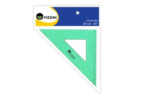 ESCUADRA ACRÍLICA VERDE PIZZINI