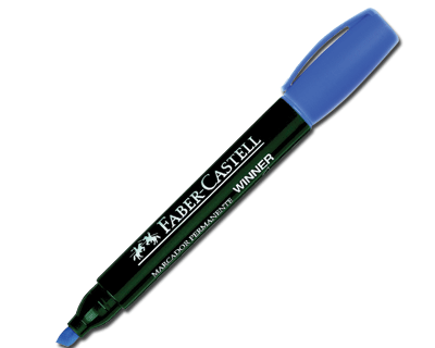 [ELIMINADO] Marcador FABER-CASTELL | 54 Permanente (Azul)