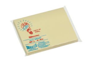 Nota autoadhesiva amarilla 100x75 (100H)