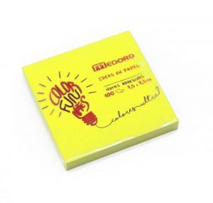 Nota autoadhesiva amarillas (75x75)MM (100H)