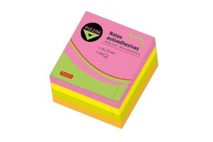 Notas PIZZINI | Fluo 75x75 4 colores (320H)