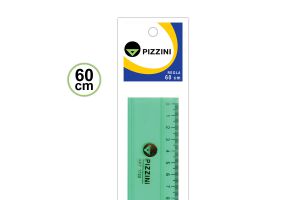 Regla Acrilica Verde 60 Cm. PIZZINI