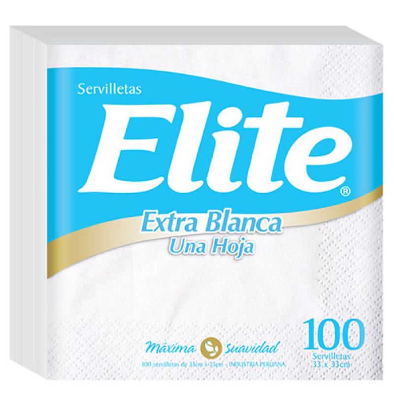 [ELIMINADO] Servilleta papel 30x33 Blanca | ELITE x 1000 u.