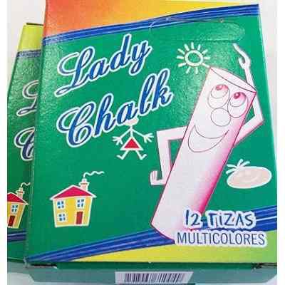 Tizas Lady Chalk Colores 144u