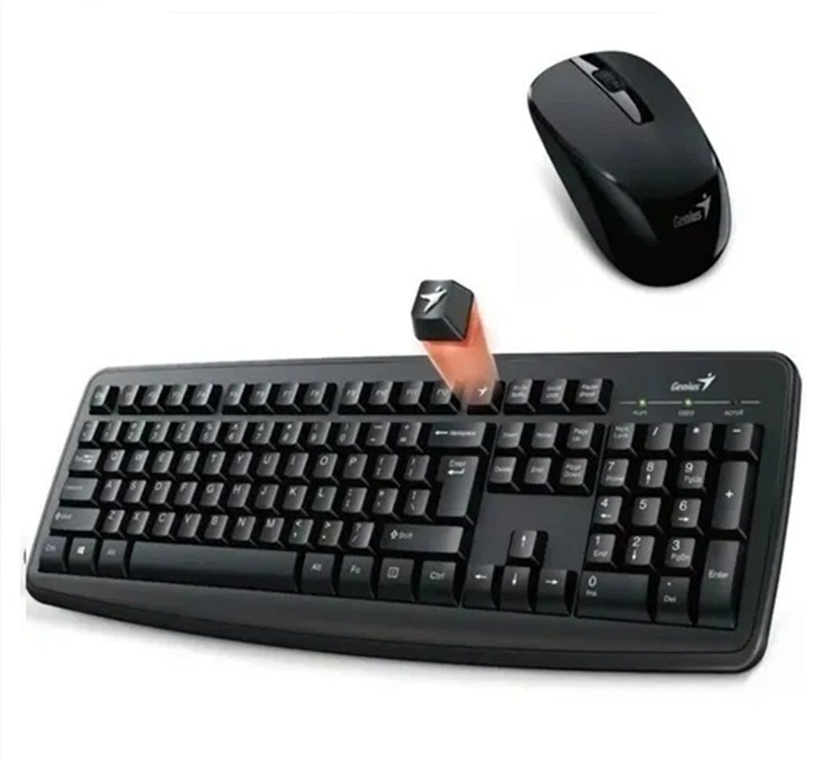 Kit teclado mouse wireless genius KM-8100