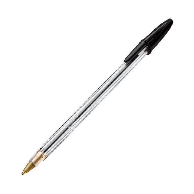 Boligrafo Bic cristal fino negro