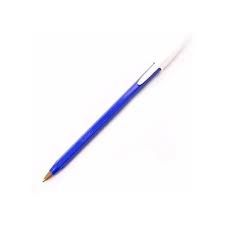 Boligrafo Bic opaco azul