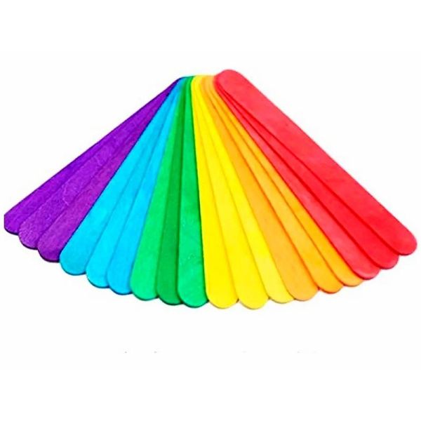 Palito De Helado Colores 30u