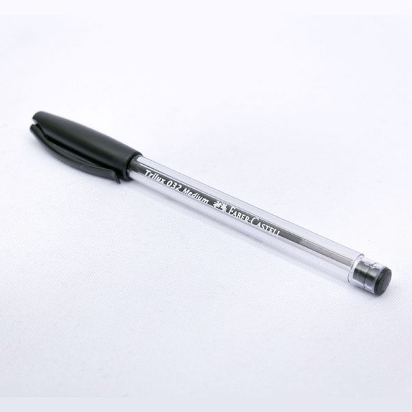 Boligrafo Faber Castell Trilux Negro