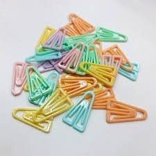 Clip Plastico Triangular 100u
