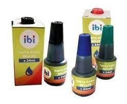 Tinta Para Sello Ibi Verde 24cc