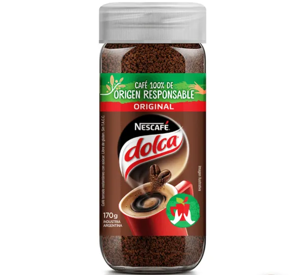 Cafe Instantaneo Dolca Original 170 Grs