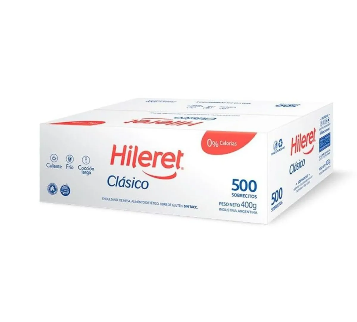 Edulcorante Sobre Hileret 500u