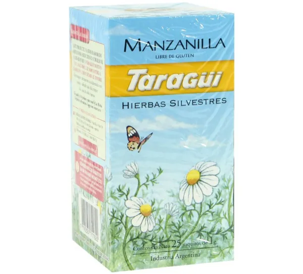 Te Manzanilla Taragui 10 Saquitos
