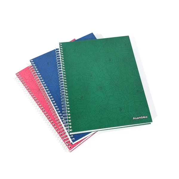 Cuaderno Escolar N°7 Con Espiral Tapa Dura 100 Hojas Rayado
