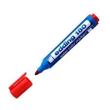 Marcador Al Agua Edding 180 Rojo