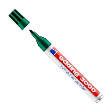 Marcador Permanente Edding 3000 Verde