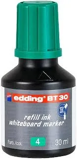 Tinta Eco Para Marcador De Pizarra Edding T-30 Verde 20ml