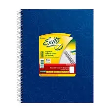 Cuaderno Escolar N°7 Con Espiral Tapa Dura 100 Hojas Rayado