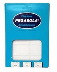 Etiquetas Auto Adhesiva Pegasola 3027