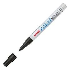 Marcador De Esmalte 1,2mm Uni Paint Px-21 Negro
