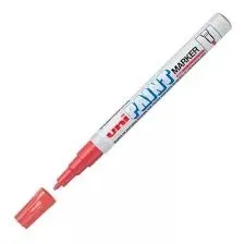 Marcador De Esmalte 1,2mm Uni Paint Px-21 Rojo