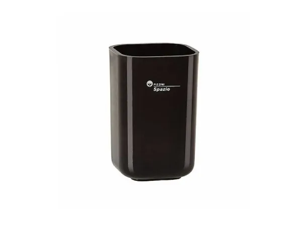 Porta Lapiz Plastico Pizzini Negro