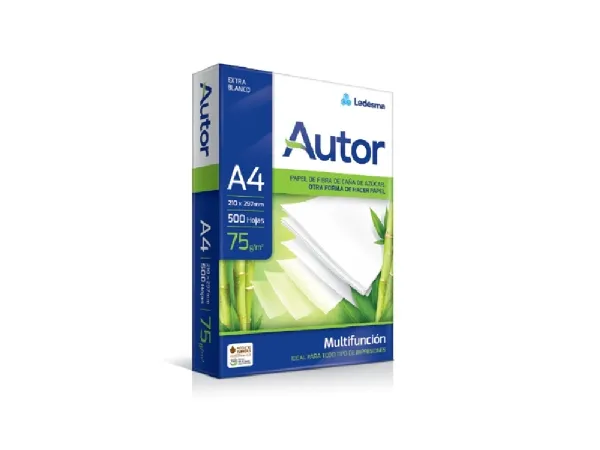 Resma Autor A4 75 Grs
