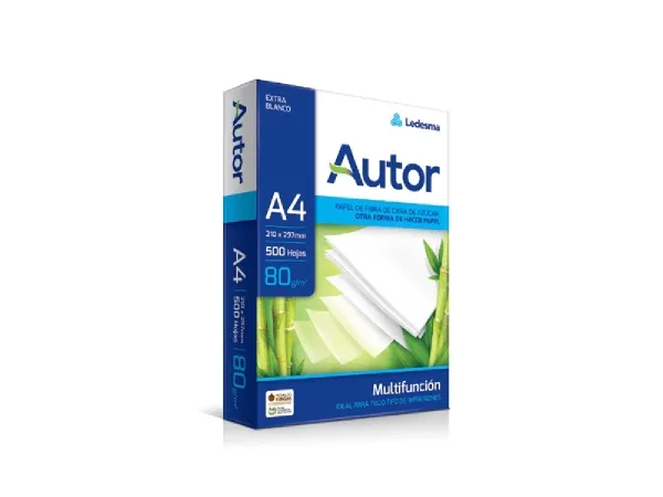 Resma Autor A4 80grs