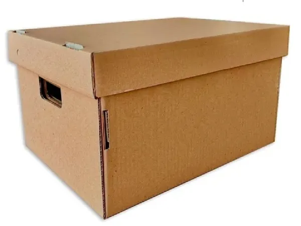 Caja Archivo De Cartón Americana Alta