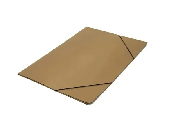 Carpeta Cartón 3 Solapás Con Elástico Oficio