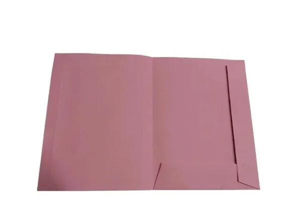 Carpeta Cartulina A4 2 Solapas Rosa