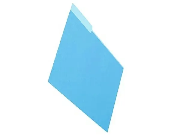 Carpeta Interna Nepaco 3 Posiciones Celeste