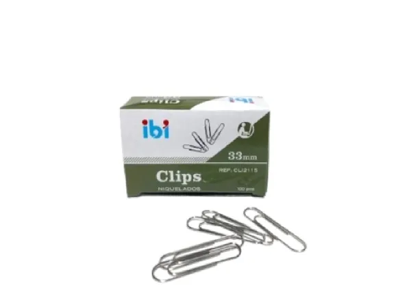 Clip Metálicos N°4 100u