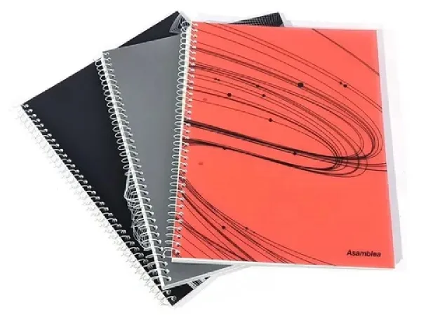 Cuaderno Espiral A4 Tapa Plastica 80 Hojas Cuadriculado