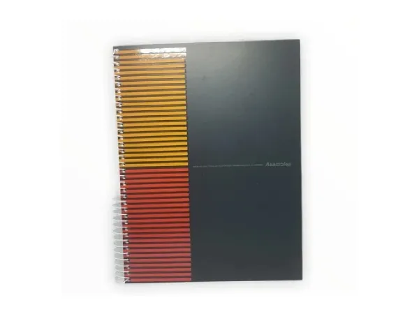 Cuaderno Espiral A5 Tapa Dura 96 Hojas Cuadriculado