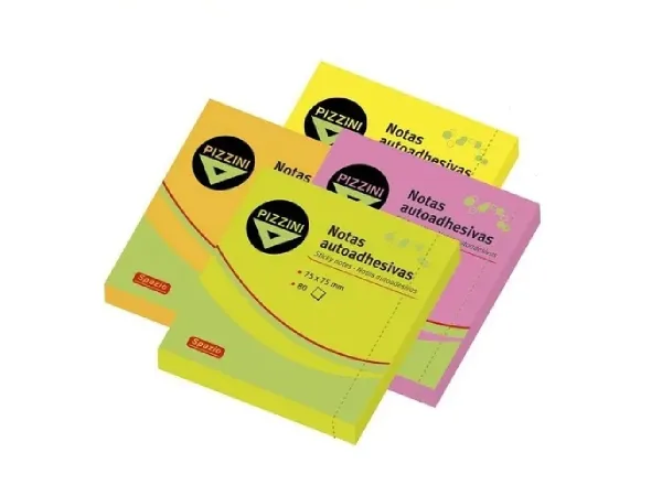 Notas Pizzini | Fluo 75x75 (80h)