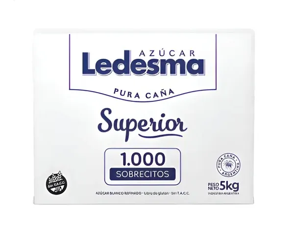 Azucar Ledesma 1000 Sobres