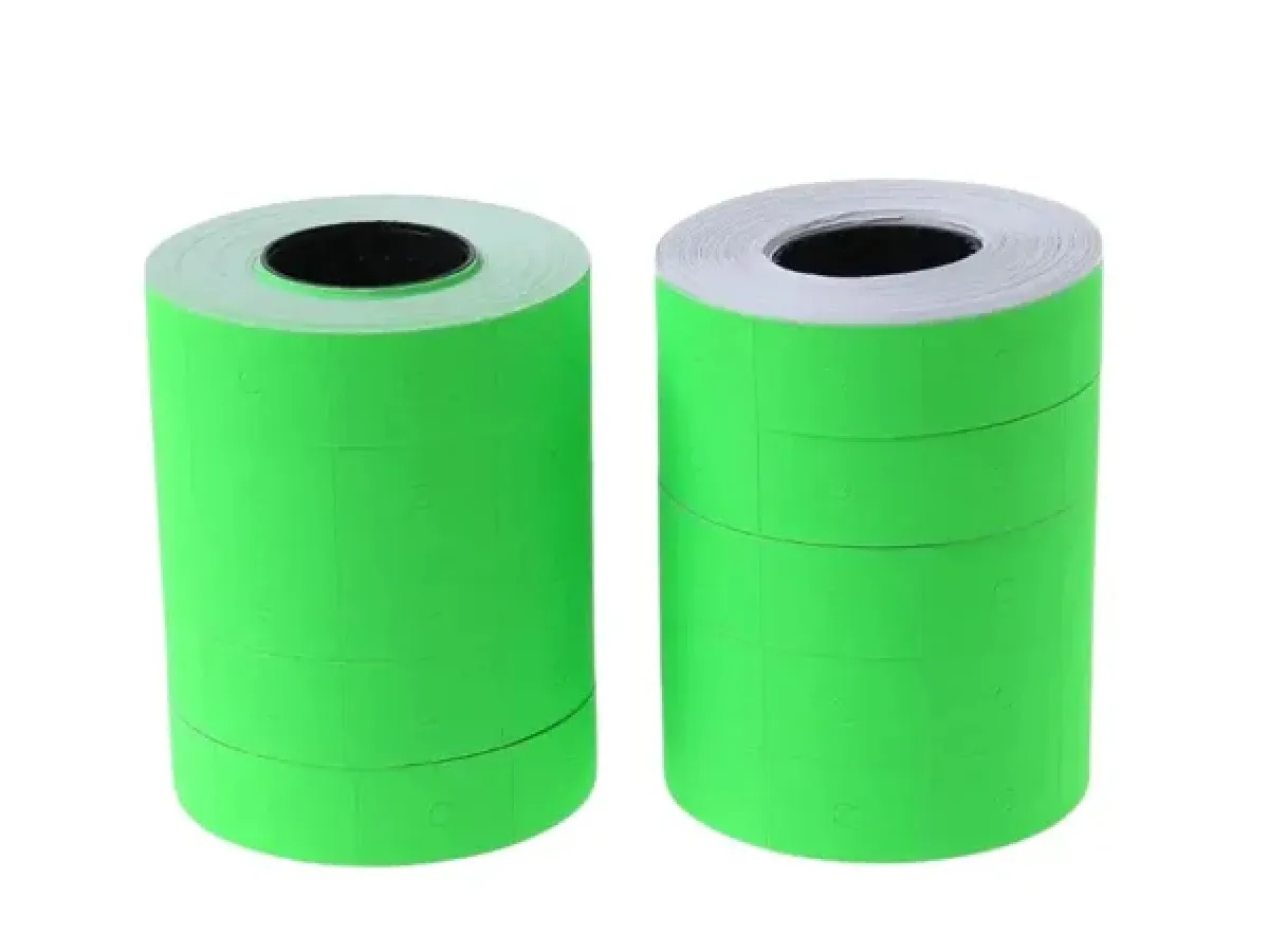 Etiquetas P/etiquetadora Motex 5500 X 10 Rollos Fluo