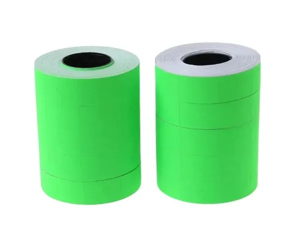 Etiquetas P/etiquetadora Motex 5500 X 10 Rollos Fluo