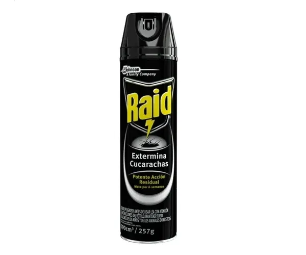 Insecticida Raid Mata Cucaracha 360grs