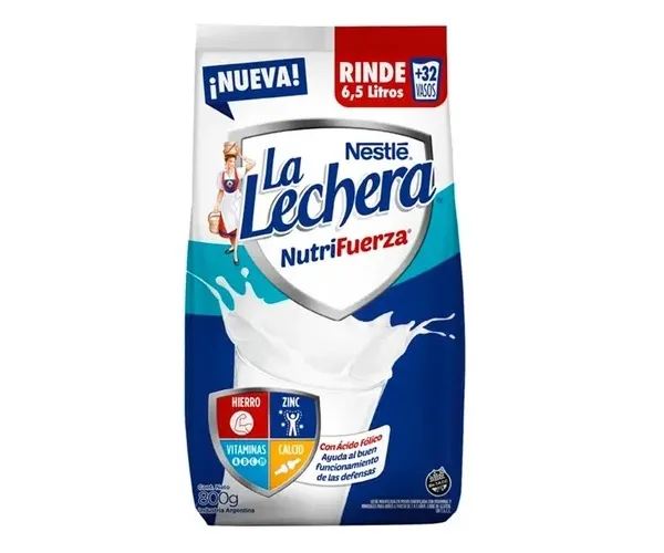 Leche En Polvo La Lechera 800grs