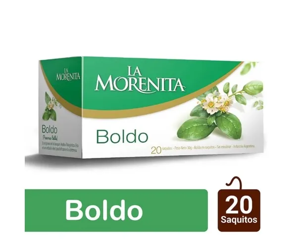 Te La Morenita Boldo 20 Saquitos