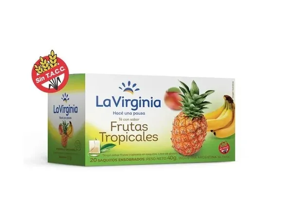 Te La Virginia Frutos Tropicales 20 Saquitos
