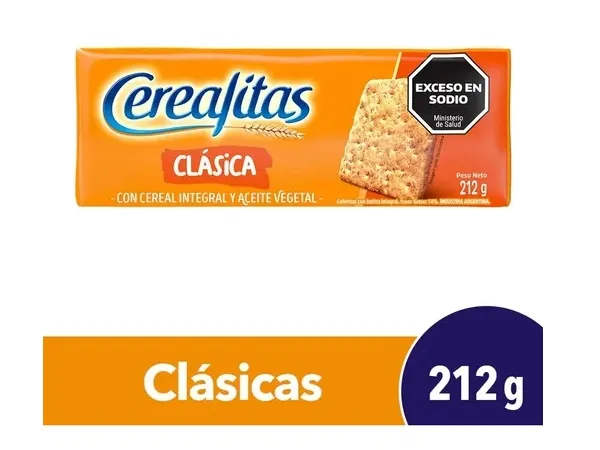 Galletitas Cerealitas 212 Grs