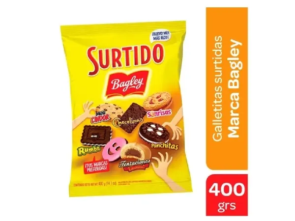Galletitas Surtido Bagley 400gr