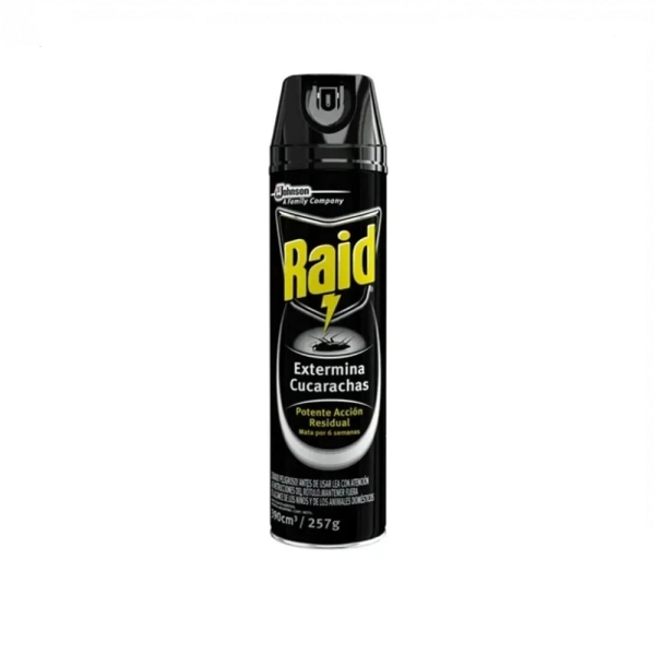 Insecticida Raid Mata Cucaracha 360grs
