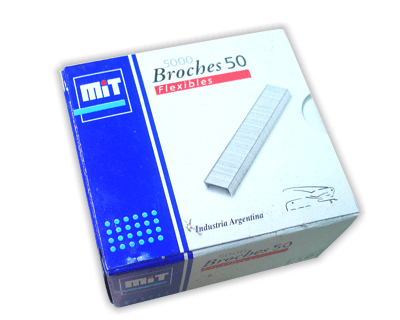 Broches abrochadora 50x5000u Mit - Ofi-Z Insumos para oficina y empresas